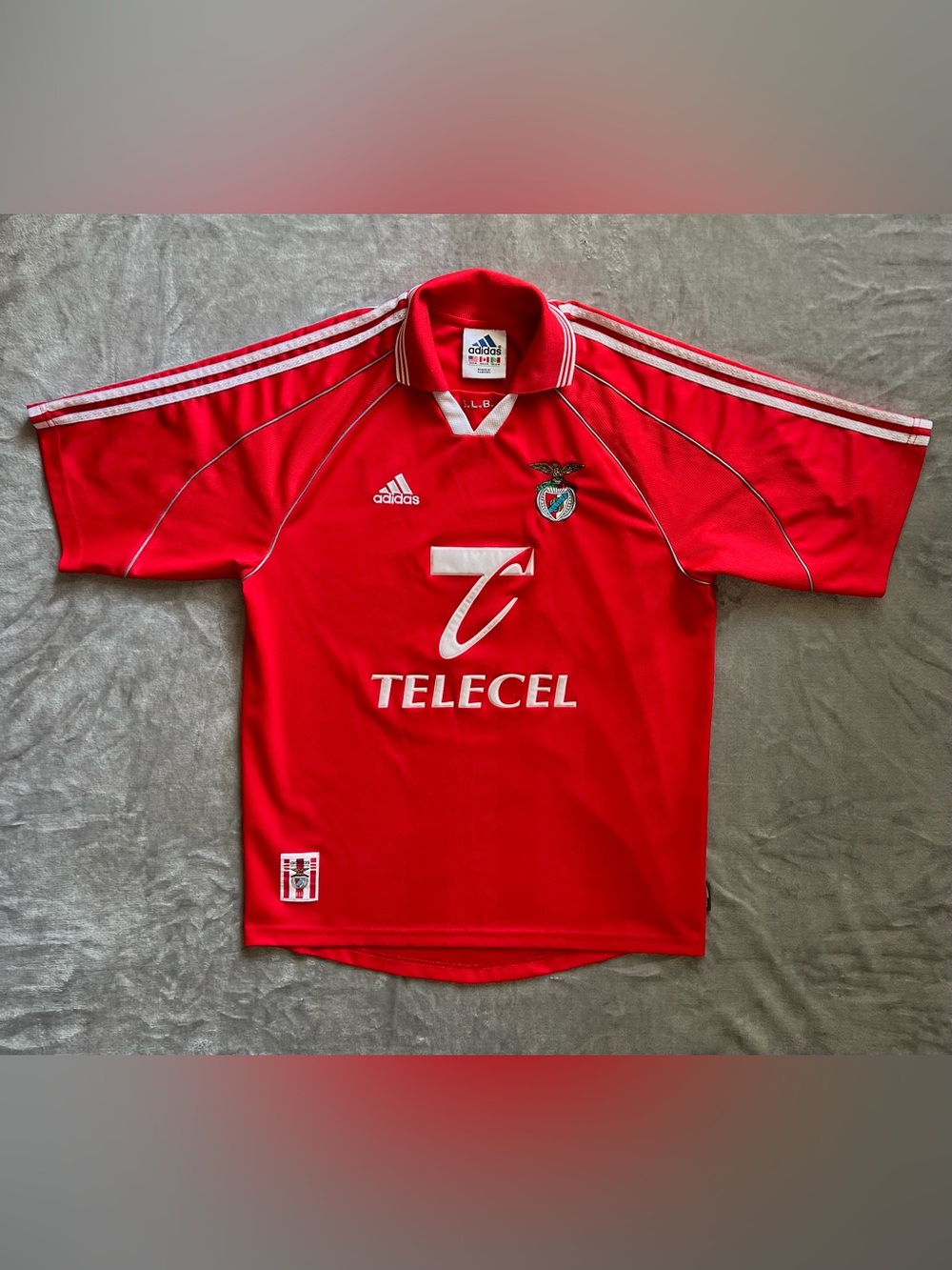 Vintage Benfica 1999 2000 Away Football Jersey Adidas Men’s М Original